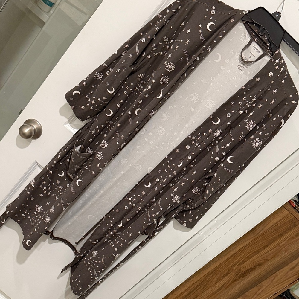 Sonoma robe with Celestial Print